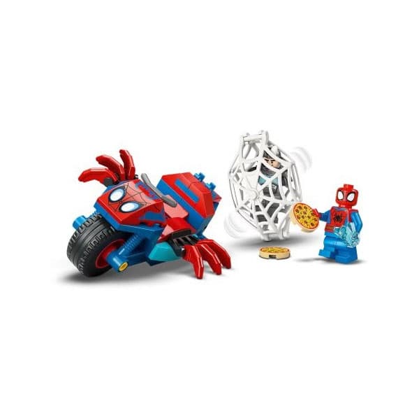 لگو سری مارول مدل Spidey on his Motorcycle vs. Rhino کد 11206 — تصویر ۳