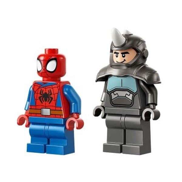 لگو سری مارول مدل Spidey on his Motorcycle vs. Rhino کد 11206 — تصویر ۵