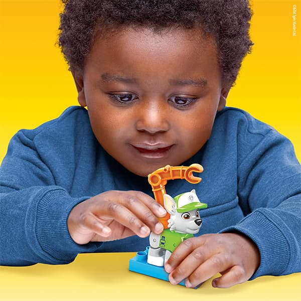 ست ساختنی MEGA BLOKS مدل PAW PATROL FIGURES ROCKY — تصویر ۵