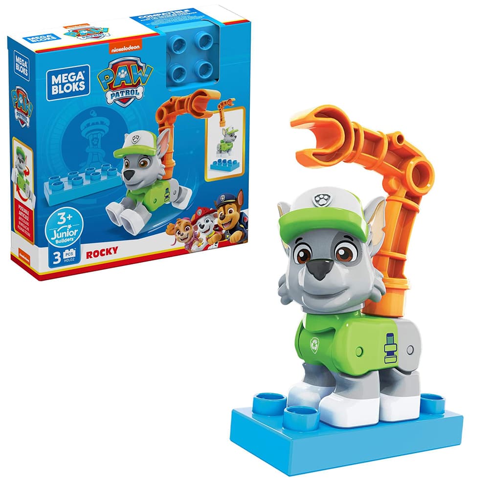ست ساختنی MEGA BLOKS مدل PAW PATROL FIGURES ROCKY