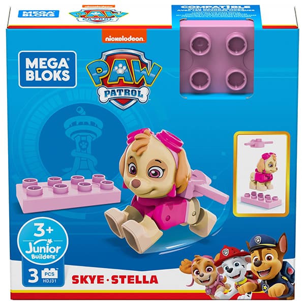 ست ساختنی MEGA BLOKS مدل PAW PATROL FIGURES SKYE — تصویر ۵