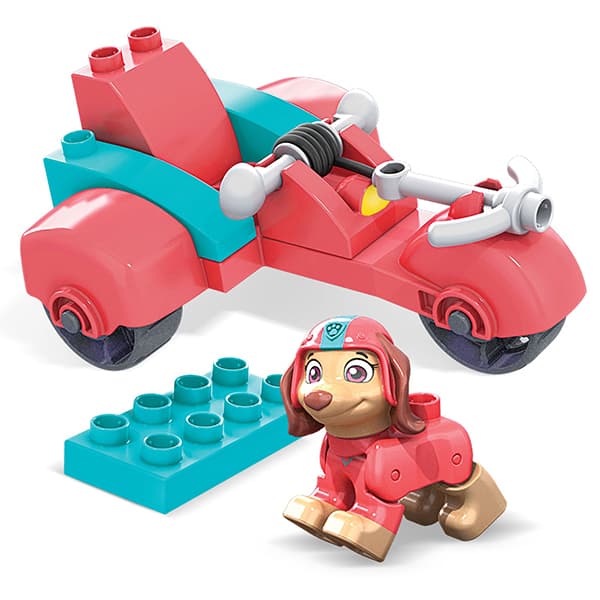 ست ساختنی MEGA BLOKS مدل PAW PATROL LIBERTY’S CITY SCOOTER — تصویر ۲