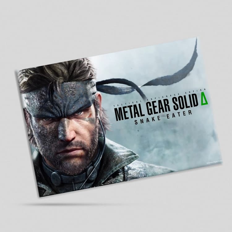 تابلو شاسی طرح Metal gear solid 3: Snake Eater