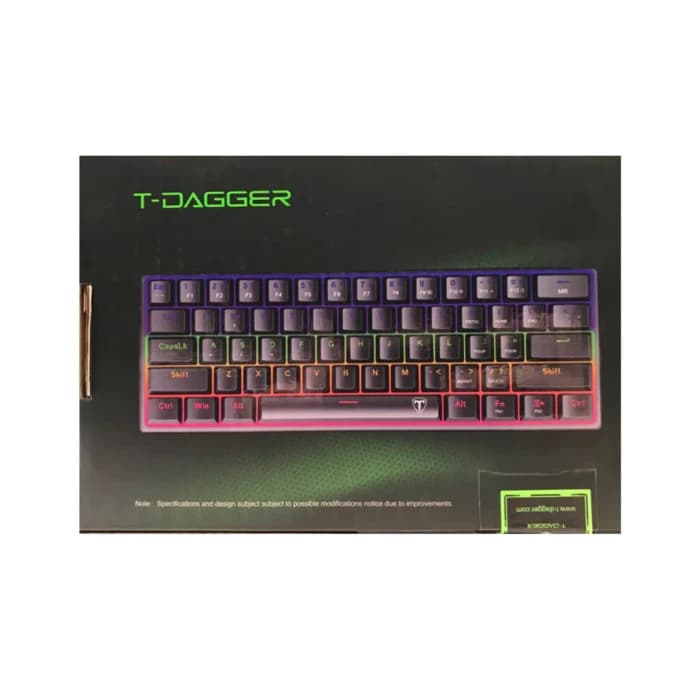 کیبورد گیمینگ T-Dagger مدل ARENA T-TGK321 WG — تصویر ۵