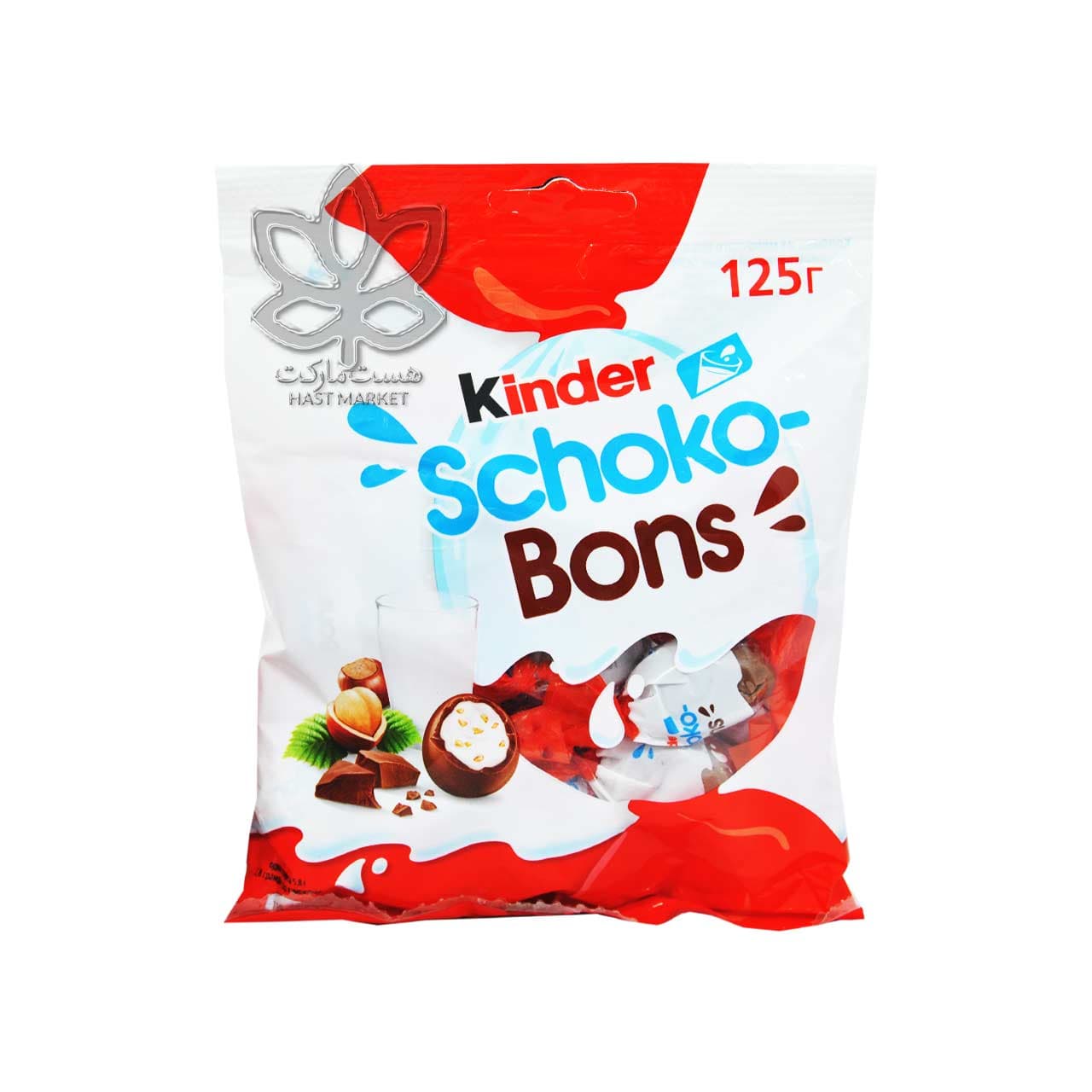 شکلات مغزدار چوکو بونز ۱۲۵ گرم کیندر – kinder