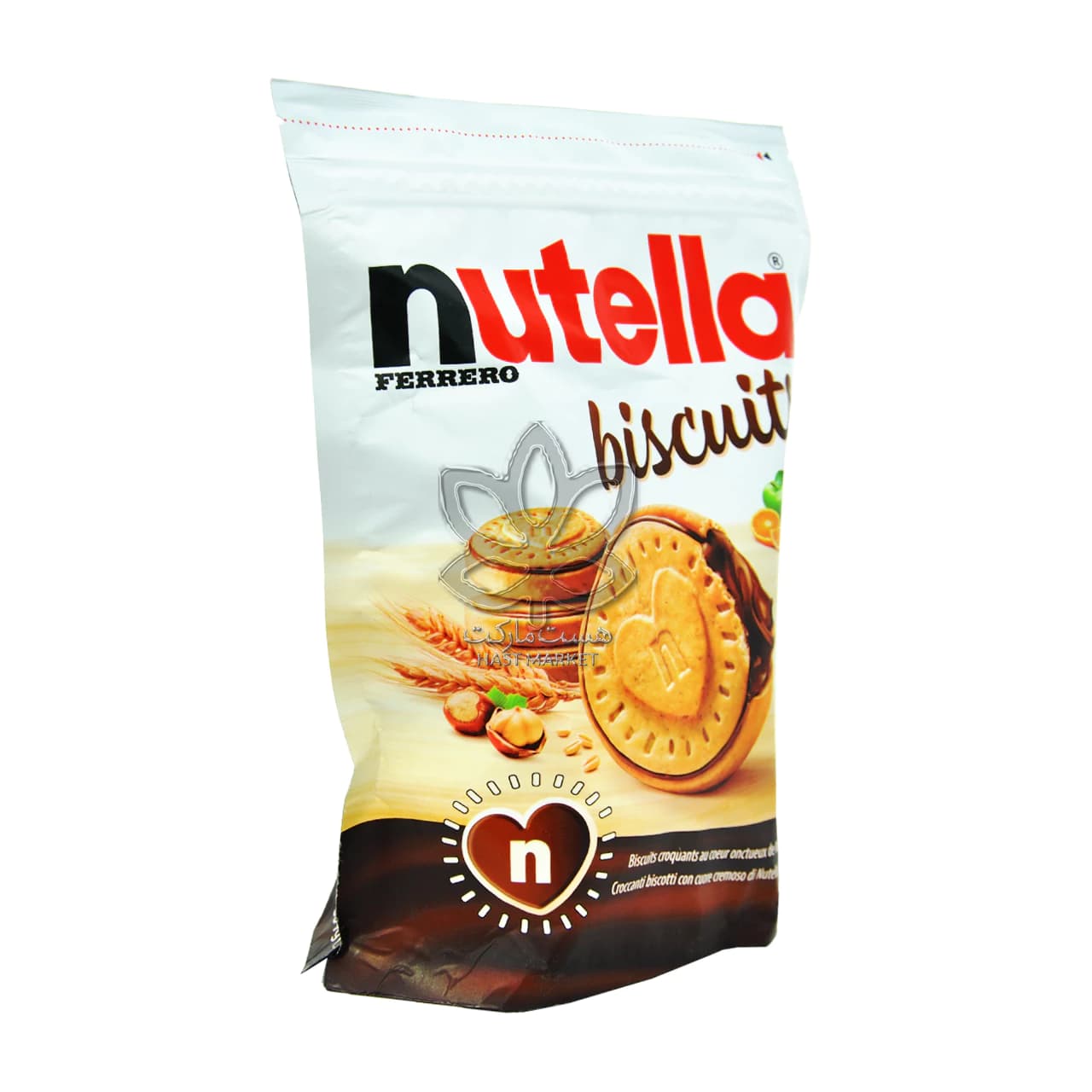 بیسکوییت کرم شکلاتی ۳۰۰ گرم نوتلا – nutella — تصویر ۲