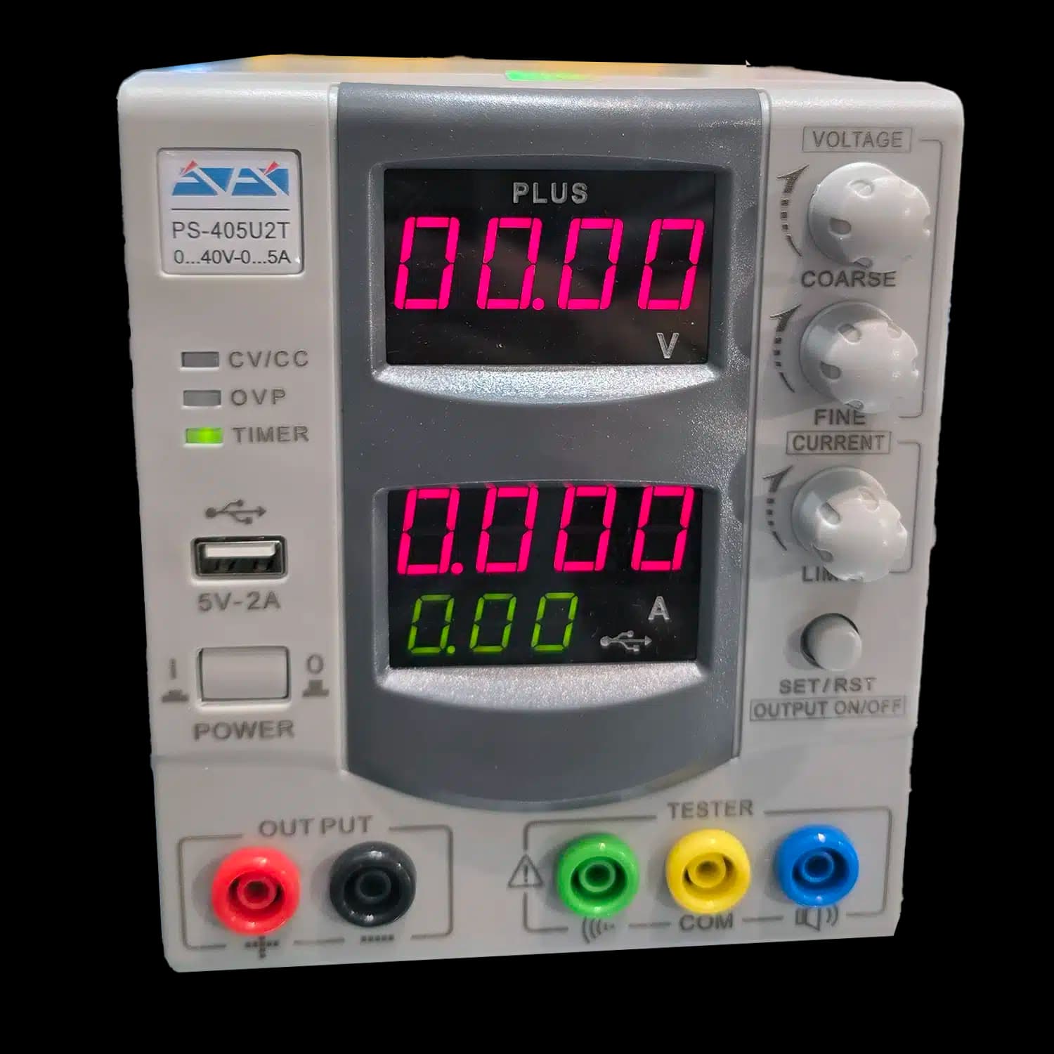 منبع تغذیه 40 ولت 5 آمپر ترانسی آداک ADAK PS-405U2T PLUS — تصویر ۷