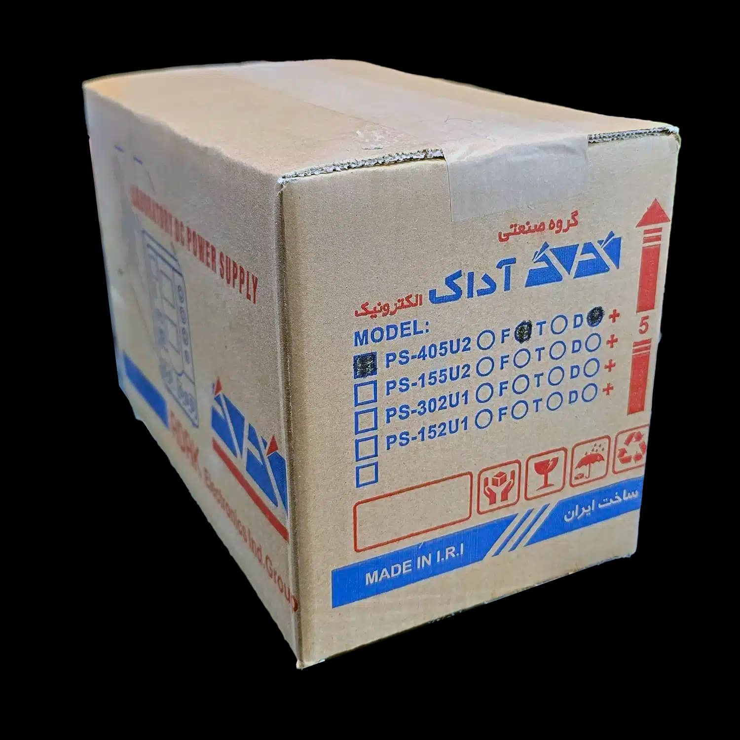 منبع تغذیه 40 ولت 5 آمپر ترانسی آداک ADAK PS-405U2T PLUS — تصویر ۵