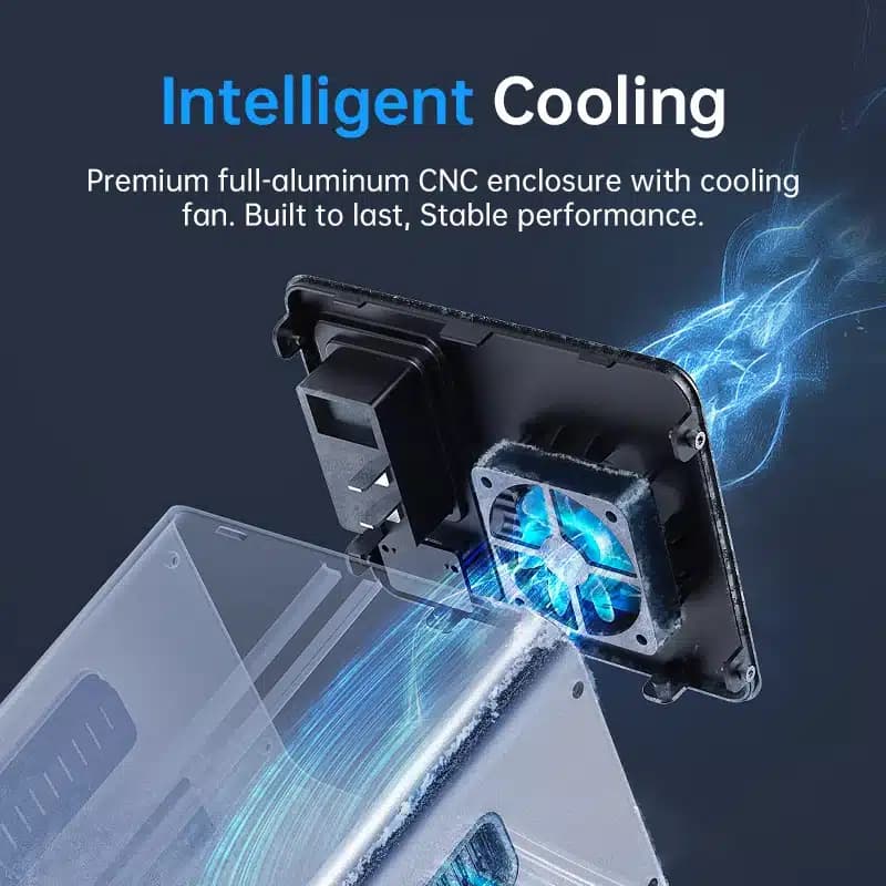 منبع تغذیه هوشمند دیجیتال AC-DC فینرسی مدل FNIRSI IPS3608 — تصویر ۳