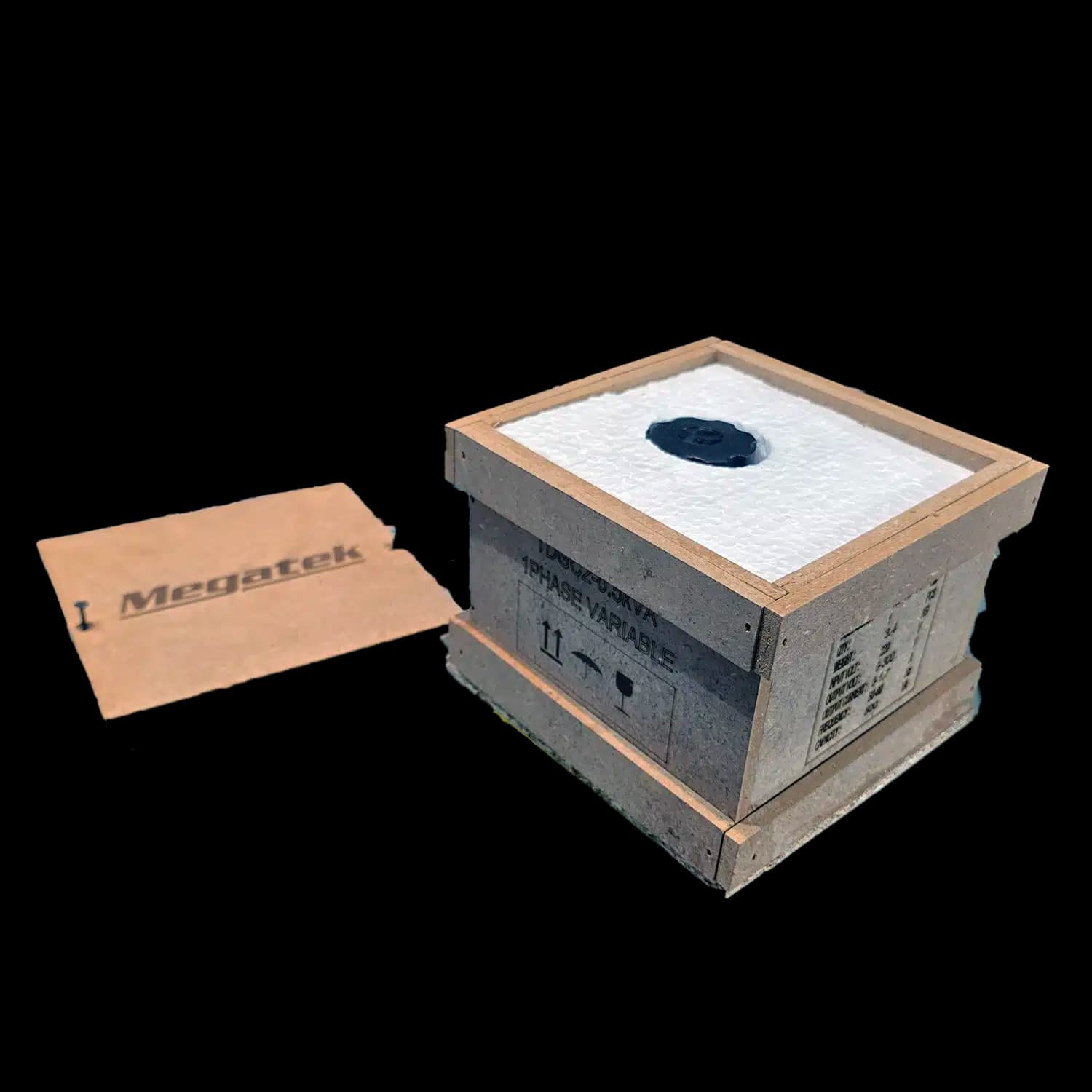 اتوترانس، واریابل، واریاک تک فاز مگاتک MEGATEK 0.5Kva — تصویر ۶