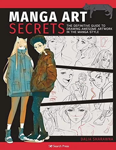 و دانلود نسخه کامل کتاب زبان اصلی Manga Art Secrets: The definitive guide to drawing awesome artwork in the manga style [Print Replica] Kindle Edition | دانلود کتاب خارجی