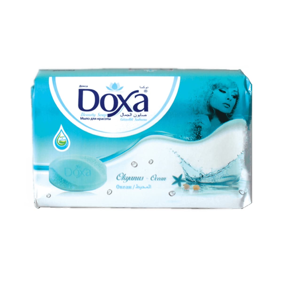 صابون دوکسا Doxa رایحه نسیم اقیانوس بسته 6 عددی