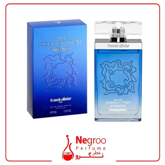 عطر ادکلن فرانک الیور ادو پشن اینتنس 75 میل Franck Olivier Eau de Passion Intense
