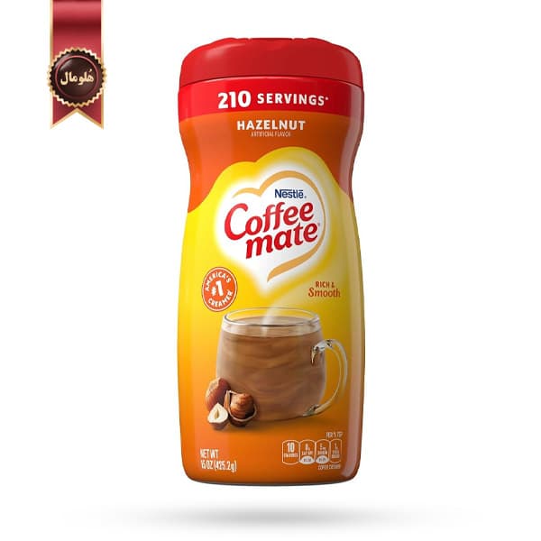 کافی میت نستله coffee mate nestle مدل فندق Hazelnut وزن 425 گرم (اورجینال)