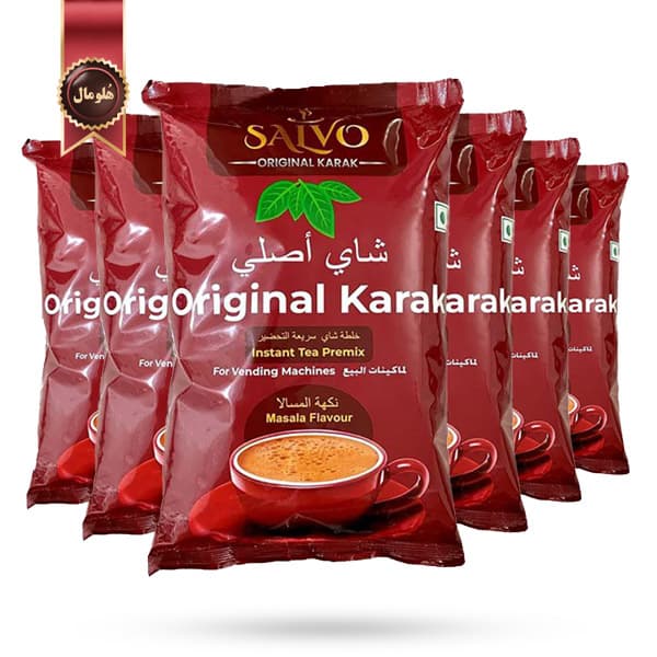 6 بسته چای کرک سالوو Salvo مدل ماسالا masala یک کیلویی (اورجینال)
