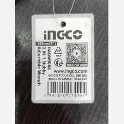 آچار فرانسه اینکو مدل HADWS088 سایز 6 اینچ — تصویر ۳
