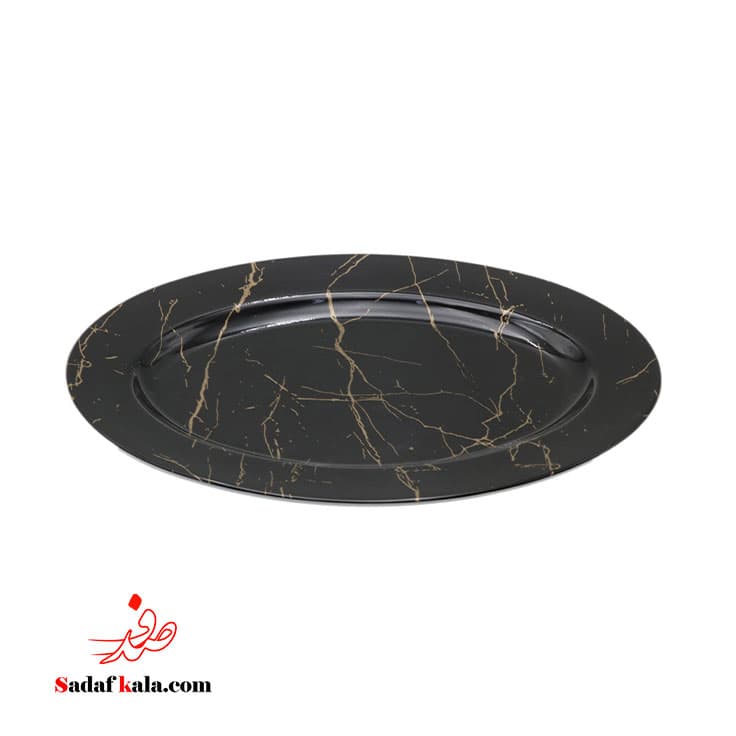 دیس بیضی کوچک طرح ماربل یزدگل(24)/20-310 — تصویر ۲