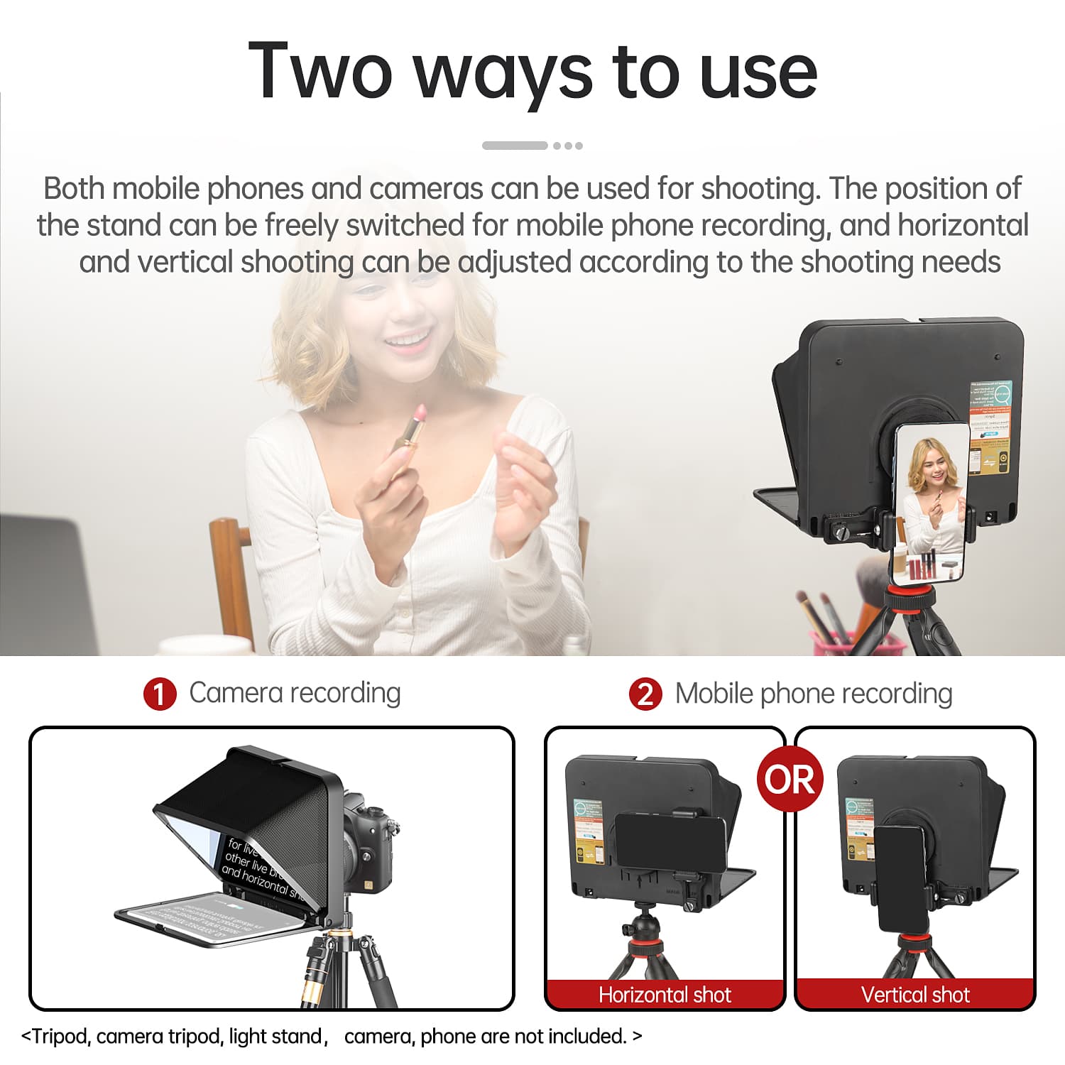 تله پرامپتر – اتوکیو (Tele Prompter) برای موبایل TC7s — تصویر ۶