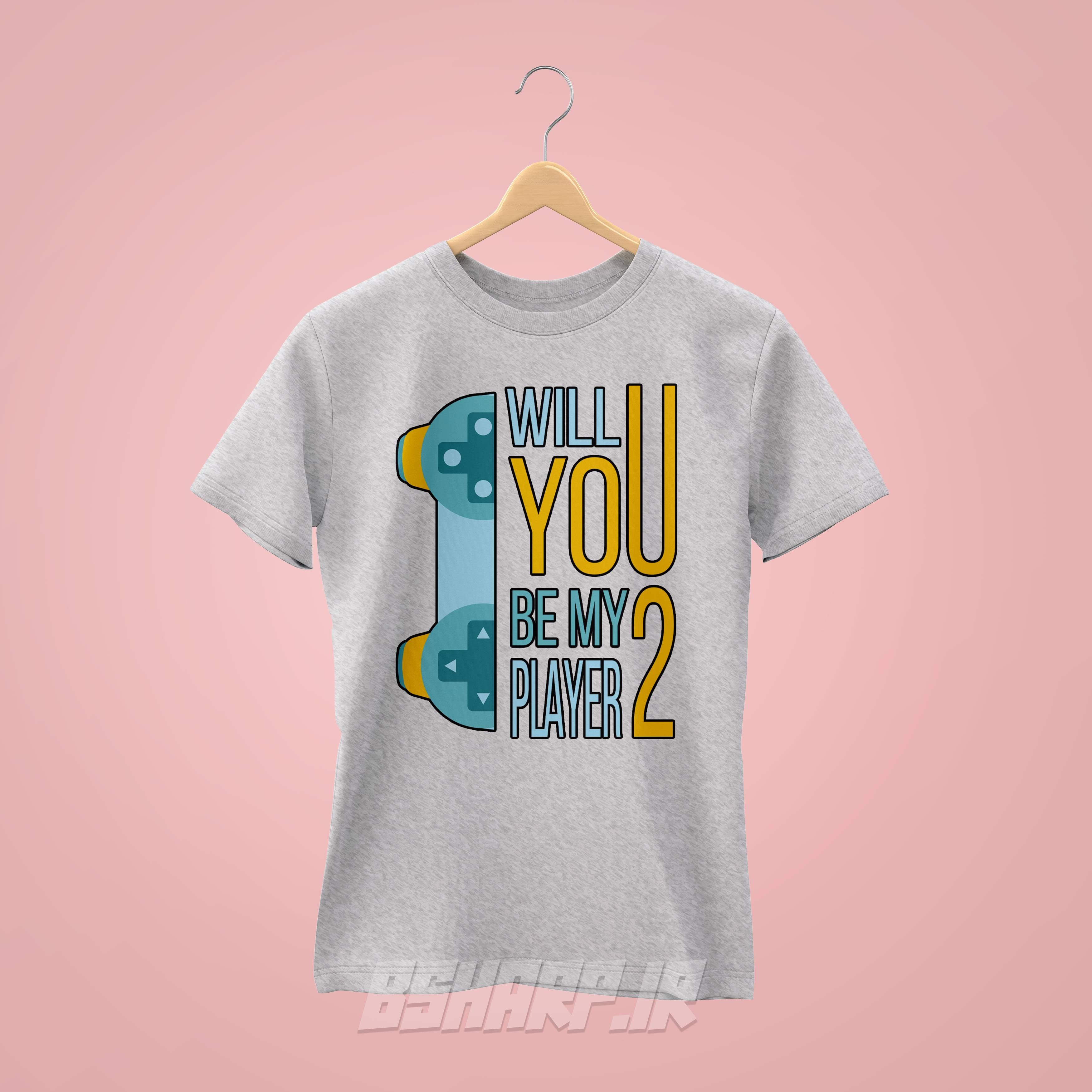 تیشرت Gamer طرح Be My Player 2 — تصویر ۵