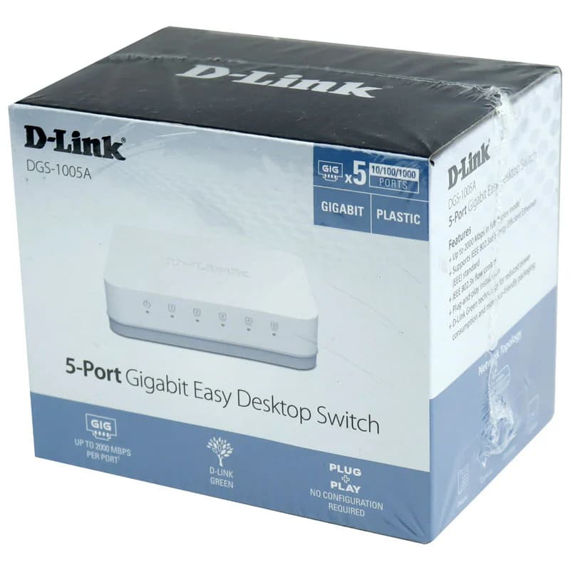 سوییچ 5 پورت دی لینک DGS-1005A — تصویر ۲