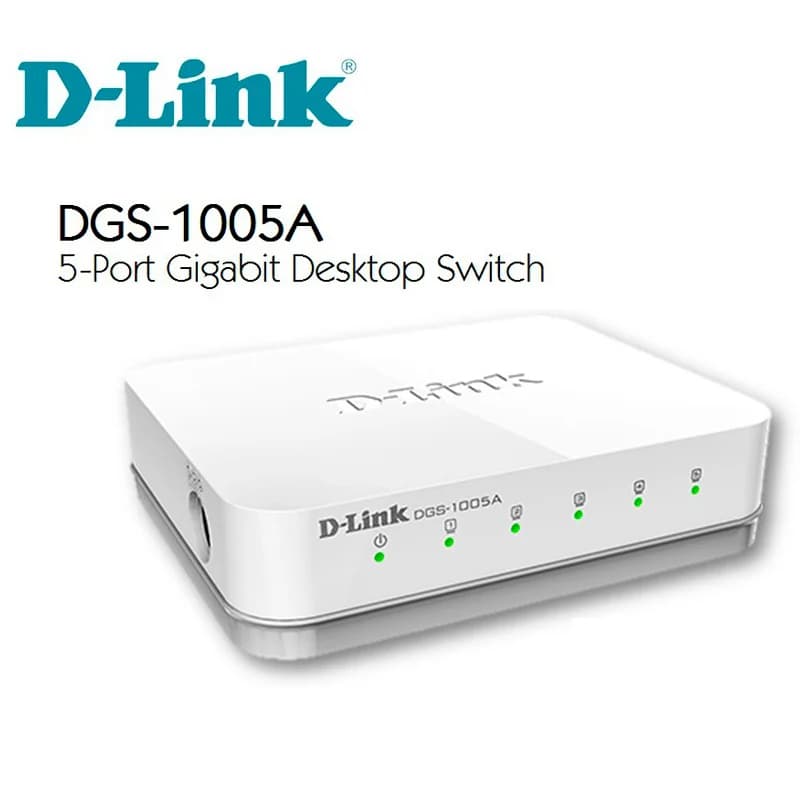سوییچ 5 پورت دی لینک DGS-1005A — تصویر ۳