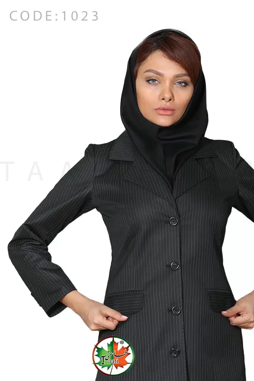 مانتو شلوار اداری | مدل ثمینا | کد 1023