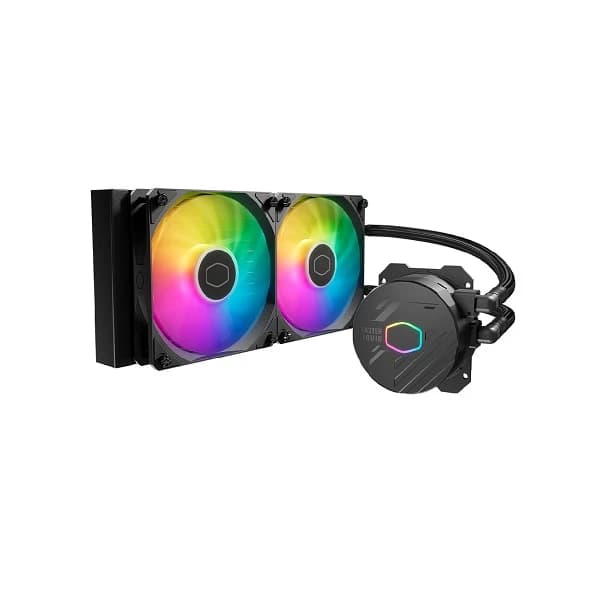 فن watercooling برند COOLERMASTER مدل MASTERLIQUID 240L CORE WHITE