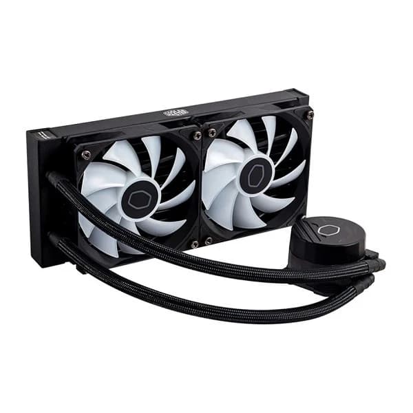 فن watercooling برند COOLERMASTER مدل MASTERLIQUID 240L CORE WHITE — تصویر ۳