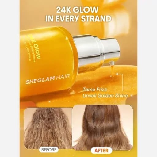 سرم مو شیگلم مدل 24K Glow (حجم 50ml) — تصویر ۲