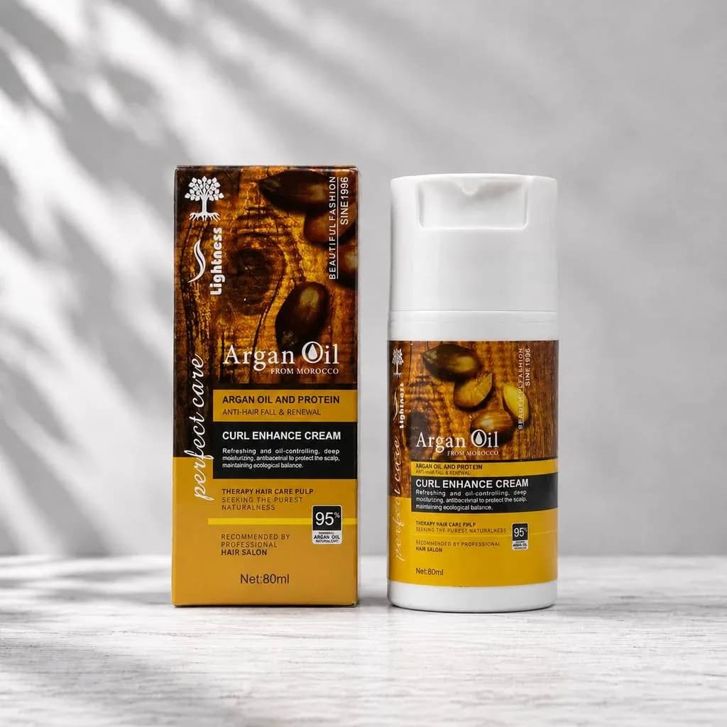کرم موی فر روغن آرگان لایتنس Lightness