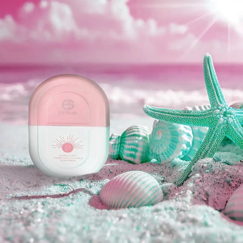 کرم ضد آفتاب بی‌رنگ صورت استیلن SPF 50 مدل Fade-spots ‌صورتی مناسب برای انواع پوست وزن 50 گرم — تصویر ۲