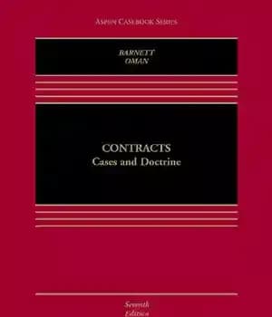 دانلود کتاب Contracts: Cases and Doctrine, 7th ed. – قراردادها: موارد و دکترین، ویرایش هفتم.