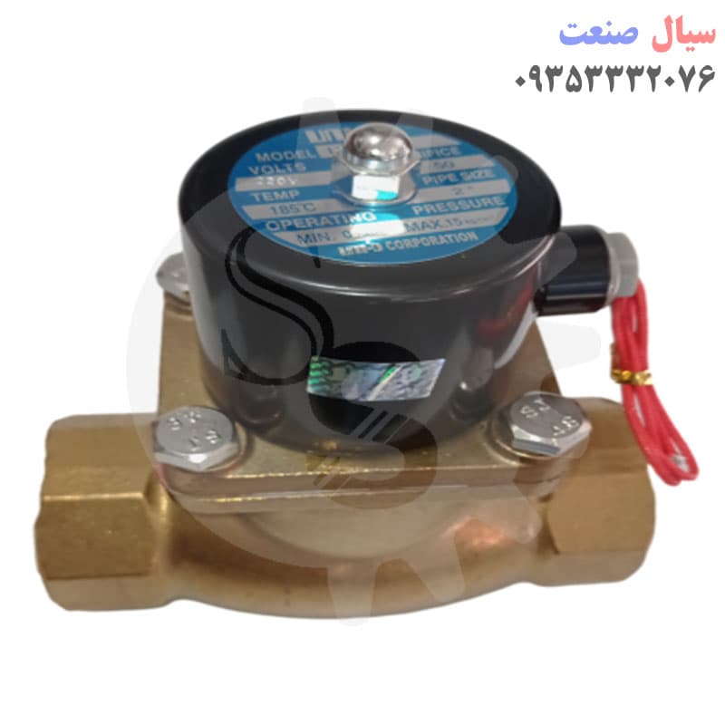 شیر برقی UNID (بخار ) مدلUS-50 سایز2 اینچ — تصویر ۲