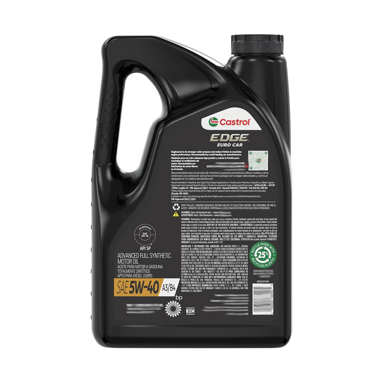 روغن موتور 5W-40 مدل EDGE برند کاسترول – CASTROL ( آمریکا ) — تصویر ۲