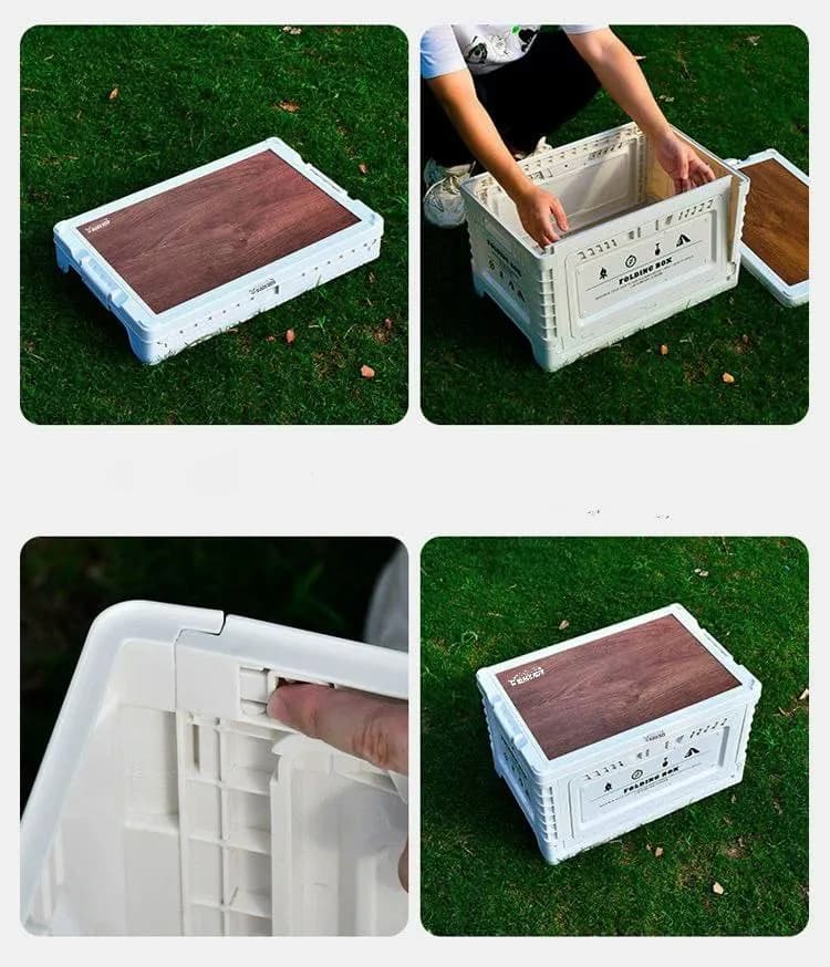 هاردباکس تاشو 60L بلک دیرمدلK6501-2 — تصویر ۲