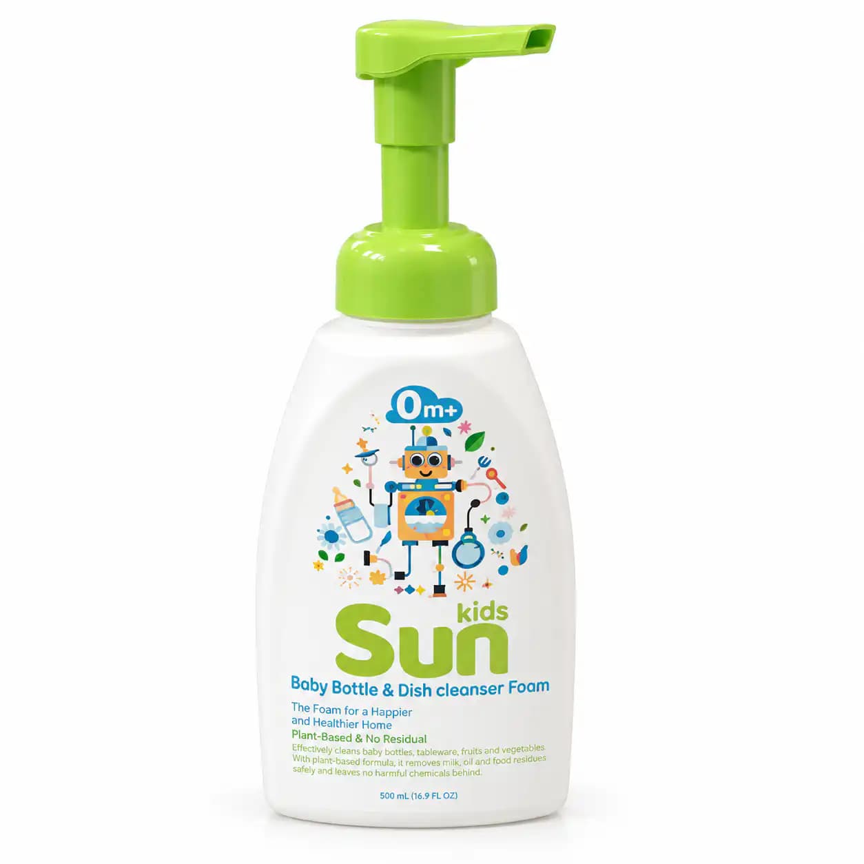 فوم استریل Sun Kids حجم 500 میل