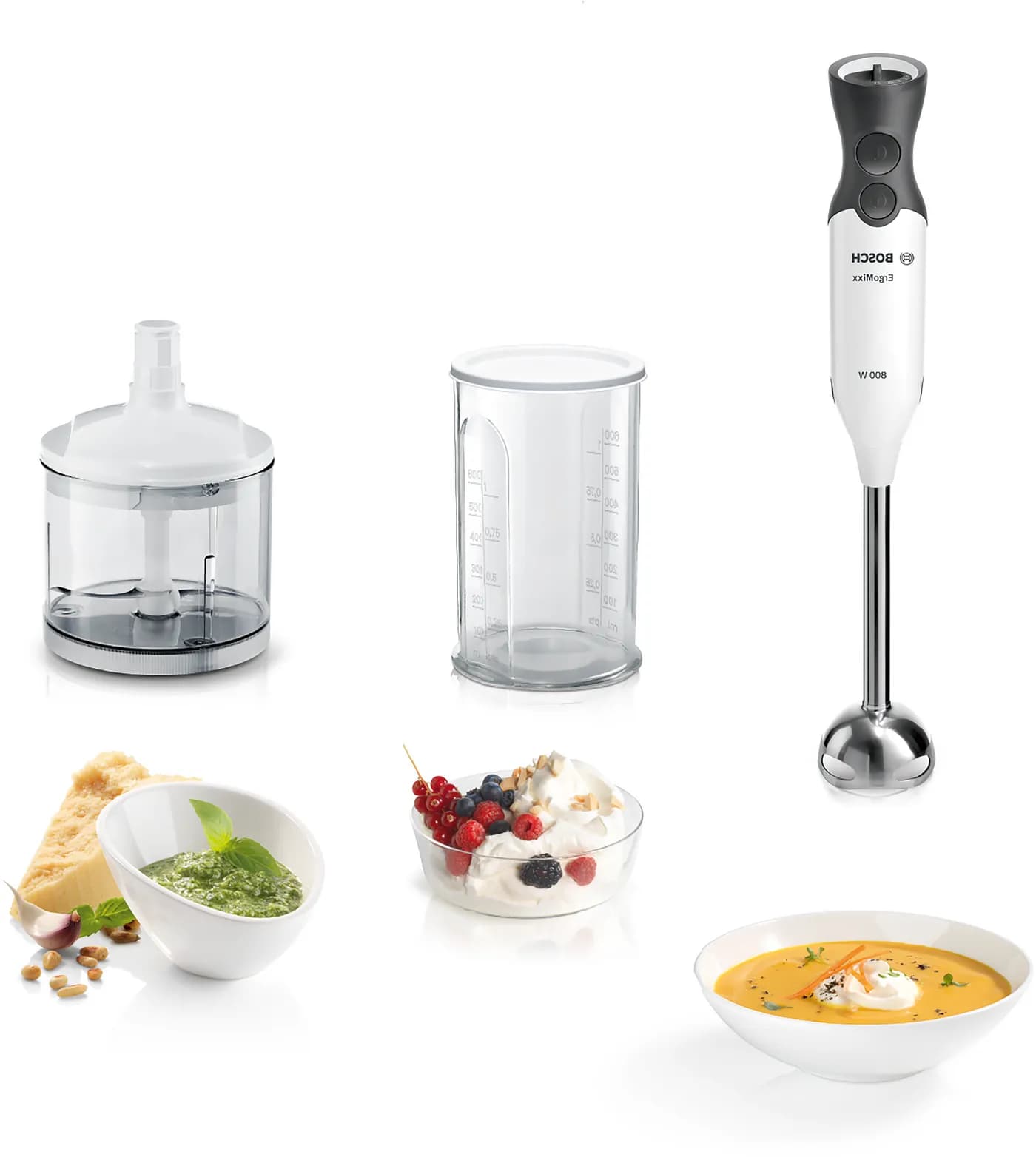 گوشتکوب برقی بوش مدل BOSCH ErgoMixx MS6CA4120 — تصویر ۳