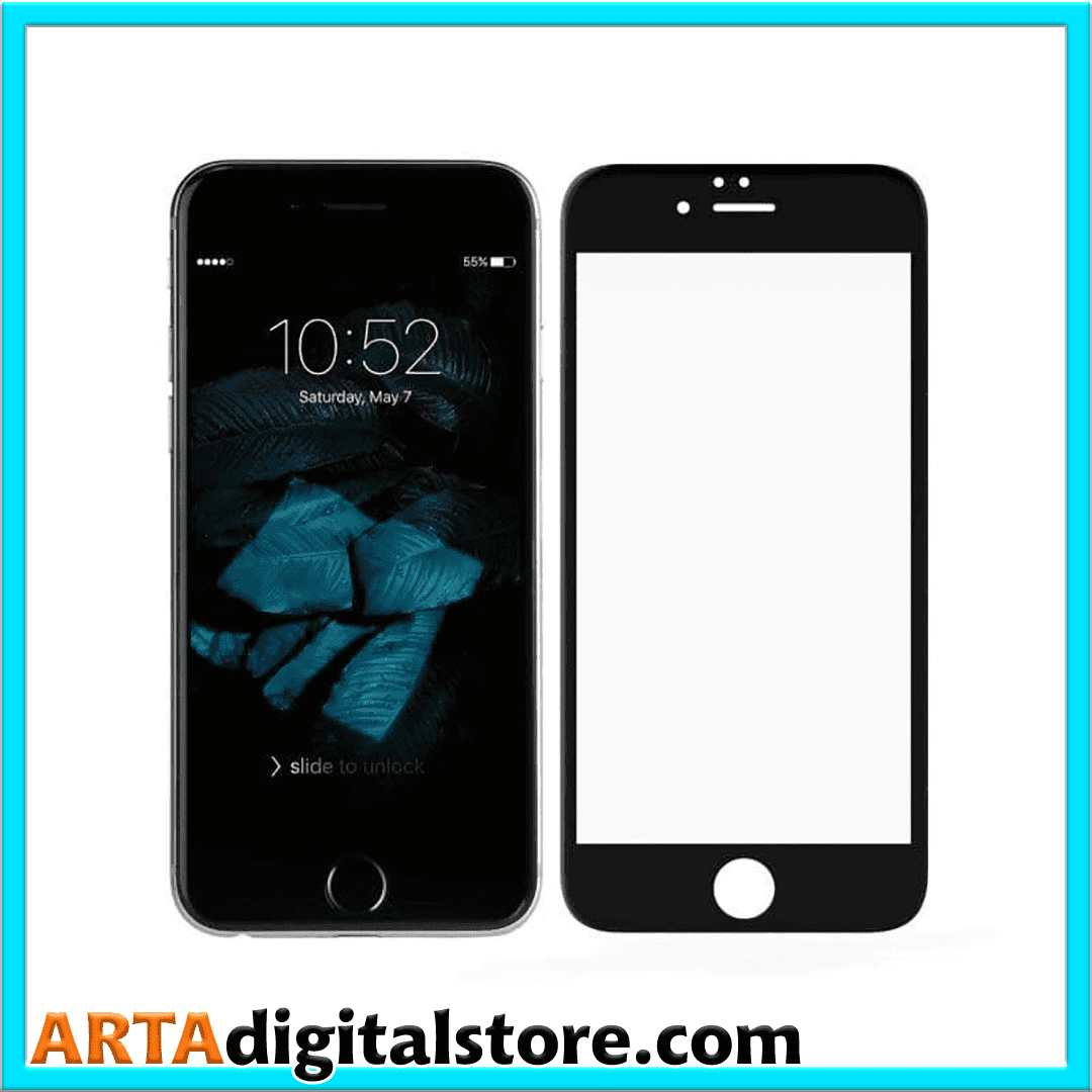 محافظ صفحه آیفون Screen Protector iPhone 6/6S Full Black — تصویر ۵
