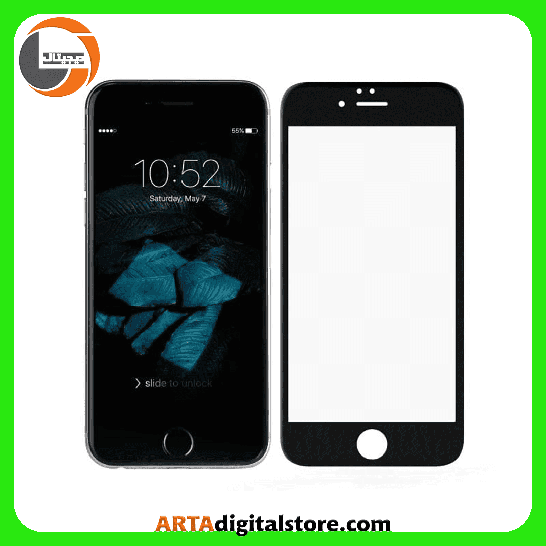 محافظ صفحه آیفون Screen Protector iPhone 6/6S Full Black — تصویر ۲