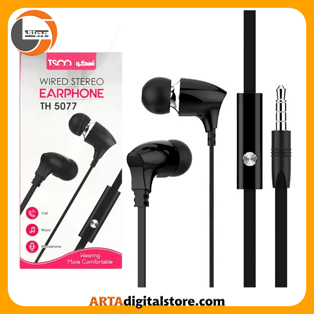 هندزفری تسکو TSCO TH5077Jak3.5 — تصویر ۲