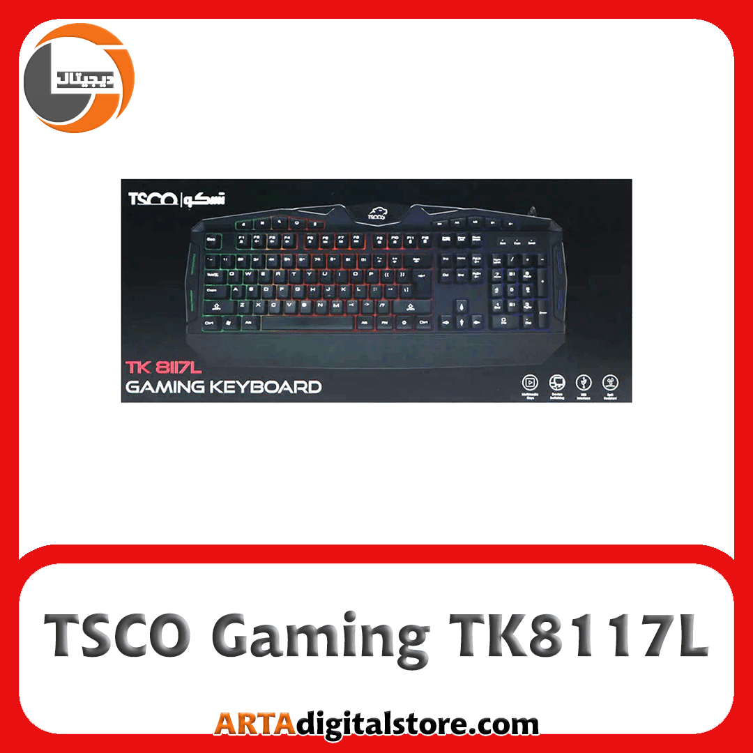 کیبورد تسکو Keyboard TSCO – TK8117L
