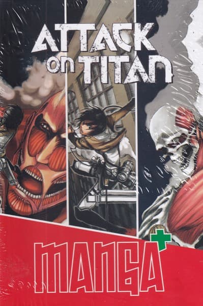 مانگا پلاس Attack on titan با قاب انتشارات زبان ‌ما