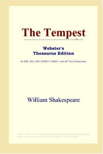 کتاب The Tempest (Webster’s Thesaurus Edition) نسخه کامل