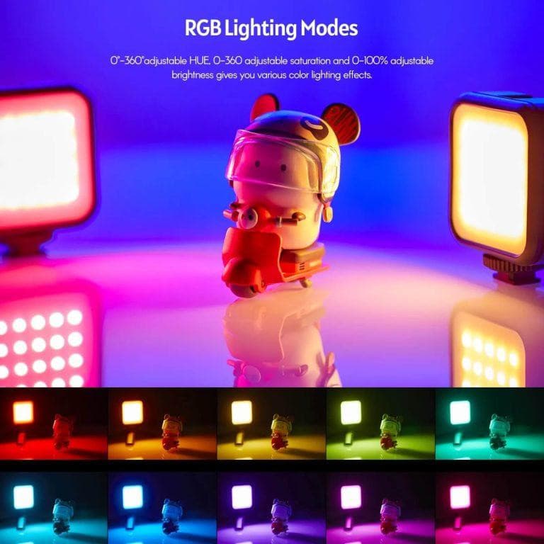 نور ثابت ال ای دی گودکس مدل GODOX LITEMONS 6R RGB — تصویر ۵
