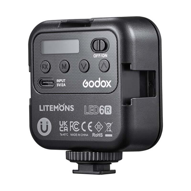 نور ثابت ال ای دی گودکس مدل GODOX LITEMONS 6R RGB — تصویر ۹