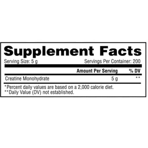 کراتین پیور فارما گارد متابولیک 1000 گرم Metabolic Creatine Pure — تصویر ۲
