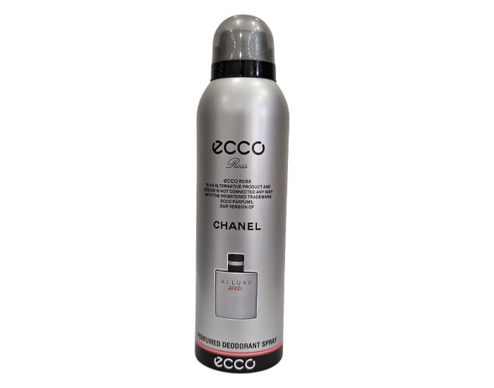 اسپری بدن مردانه اکو رز ecco ross مدل چنل CHANEL حجم 200 میلی لیتر