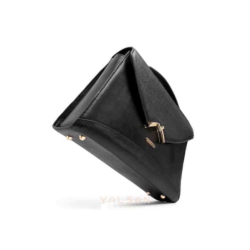 کیف رودوشی زنانه چرم یلسان مدل آلندا کد HRM-115-msk — تصویر ۷