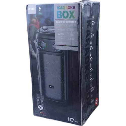 اسپیکر چمدانی بلوتوثی برودو BTS-2510 + میکروفون — تصویر ۲