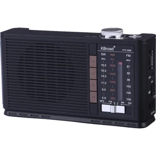 رادیو اسپیکر بلوتوثی خورشیدی کی برود KTF-2468 — تصویر ۲